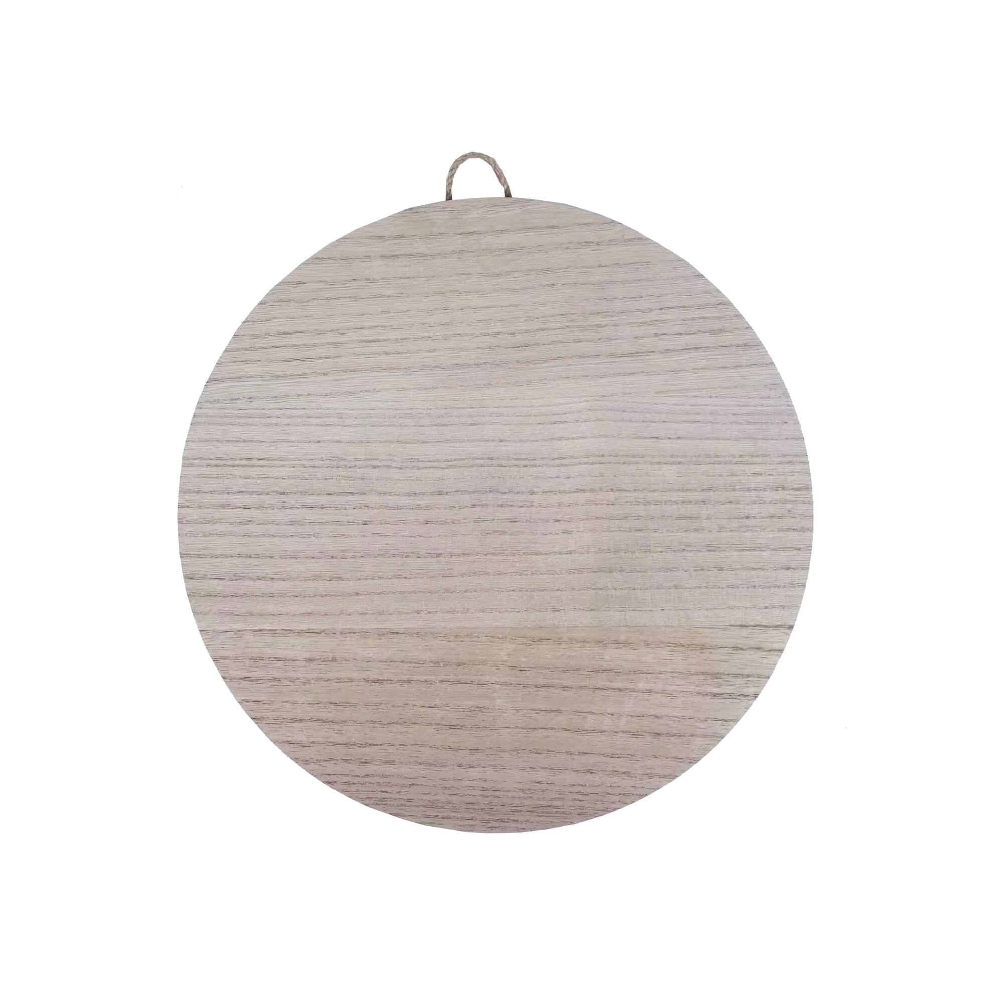 12 Pack: 12" Unfinished Round Plaque by Make Market®